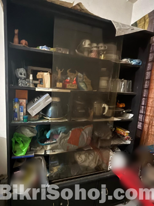 Wooden showcase